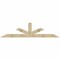 Ekena Millwork Saratoga Rough Sawn Timber Gable Bracket, Douglas Fir, 108"W x 27"H x 6"D x 6"F, 6/12 Pitch GBW108X27X0606SAR00RDF - alternate 1